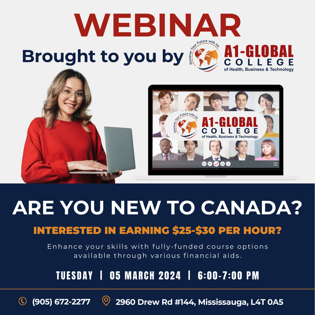 Webinar: Are you new to Canada?