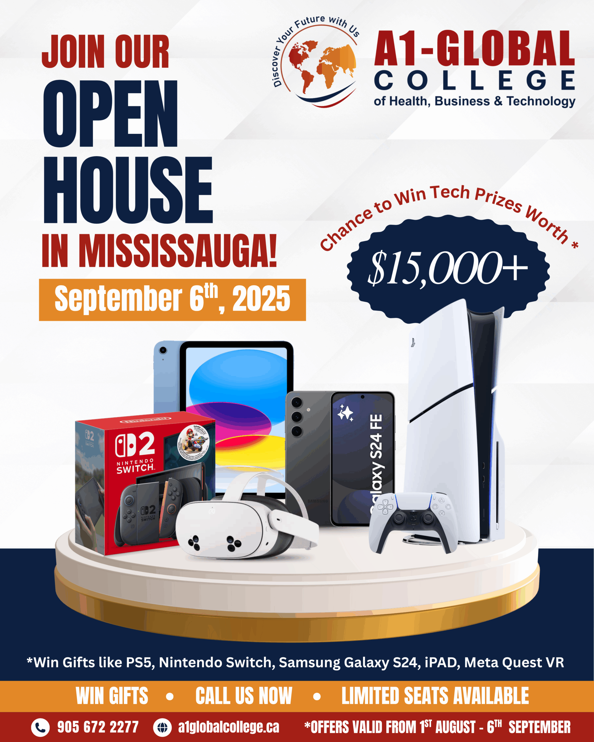A1 Global College – Mississauga Campus Open House