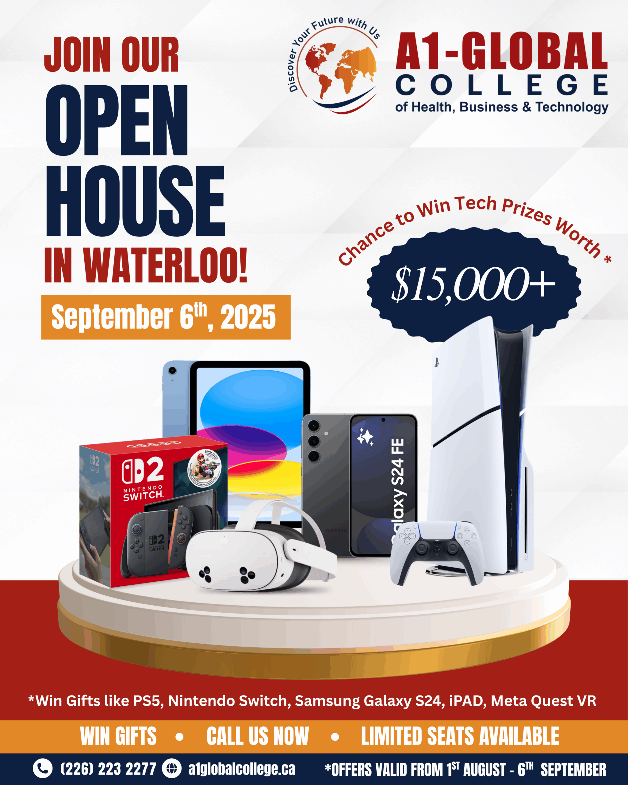 A1 Global College – Waterloo Campus Open House